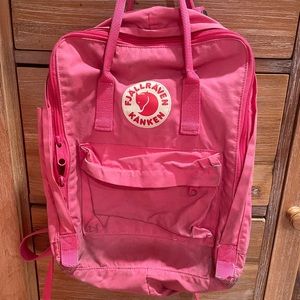 Fjallraven Kanken Pink Bookbag